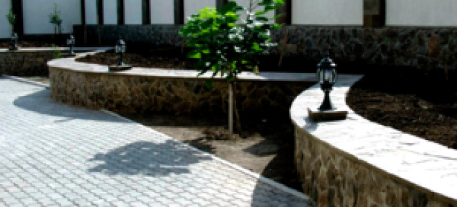 Подпорная стенка на участке с уклоном: виды и технология изготовления конструкций