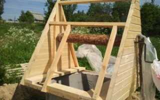 Как своими руками сделать домик на колодец: пошаговая инструкция и фото