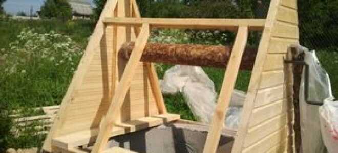 Как своими руками сделать домик на колодец: пошаговая инструкция и фото