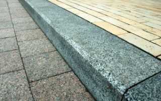 Бордюрный камень: особенности, плюсы и минусы, размеры, правила укладки, видео укладки