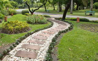 Садовые дорожки своими руками: материалы, чертежи и варианты дизайна, нюансы укладки