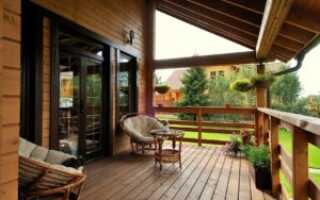 Пристройка веранды к деревянному дому своими руками