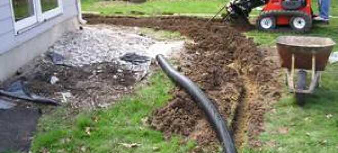 Самые простые способы создания дренажа на дачном участке