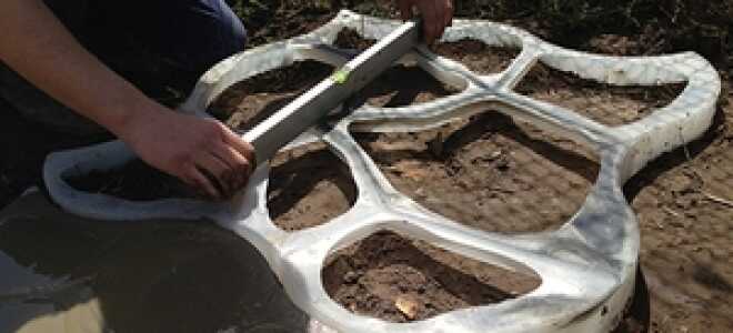 Формы для садовых дорожек: существующие виды, технология изготовления дорожек