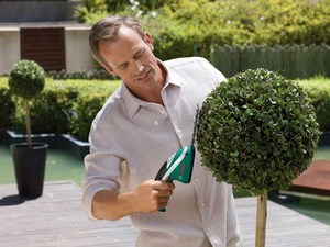 Аккумуляторные ножницы для травы и кустов Bosch