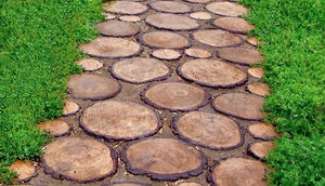 Материалы для создания садовых дорожек Из каких материалов сделать тропинки