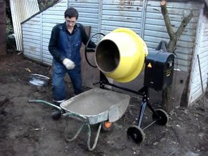 Из чего сделать бетономешалку