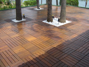 Плитка для сборки садовой дорожки