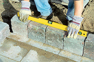 Укладка бордюрного камня